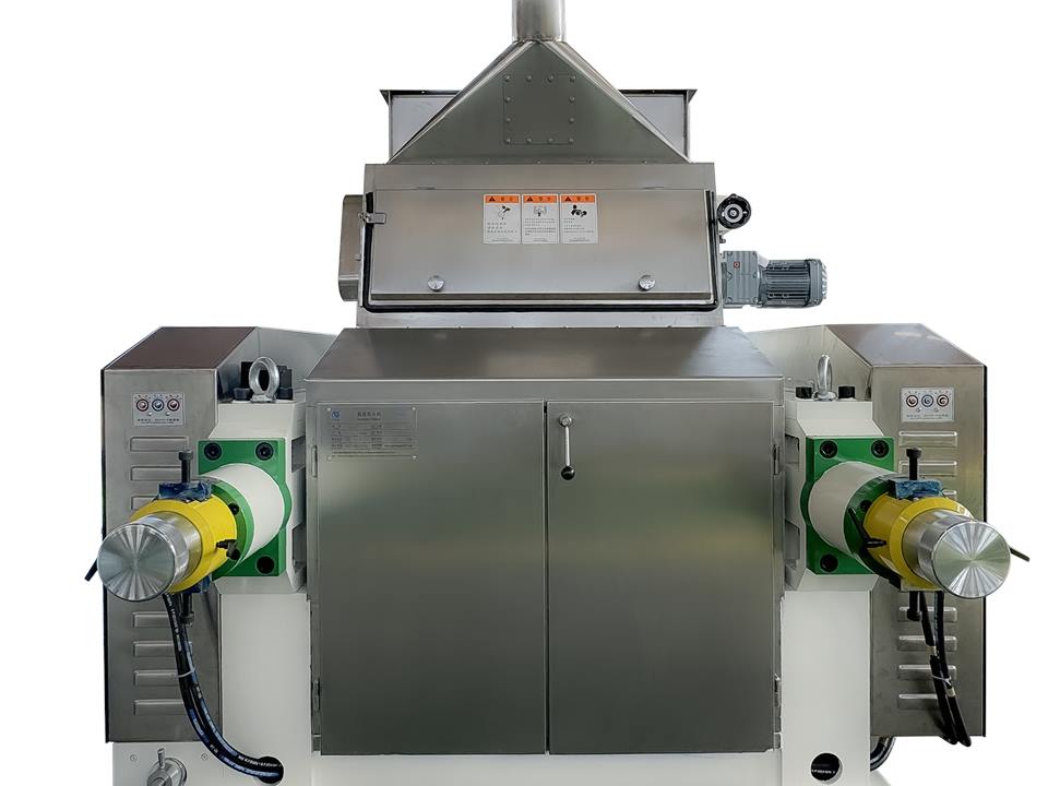 FO6100SF oat flaking mill front view